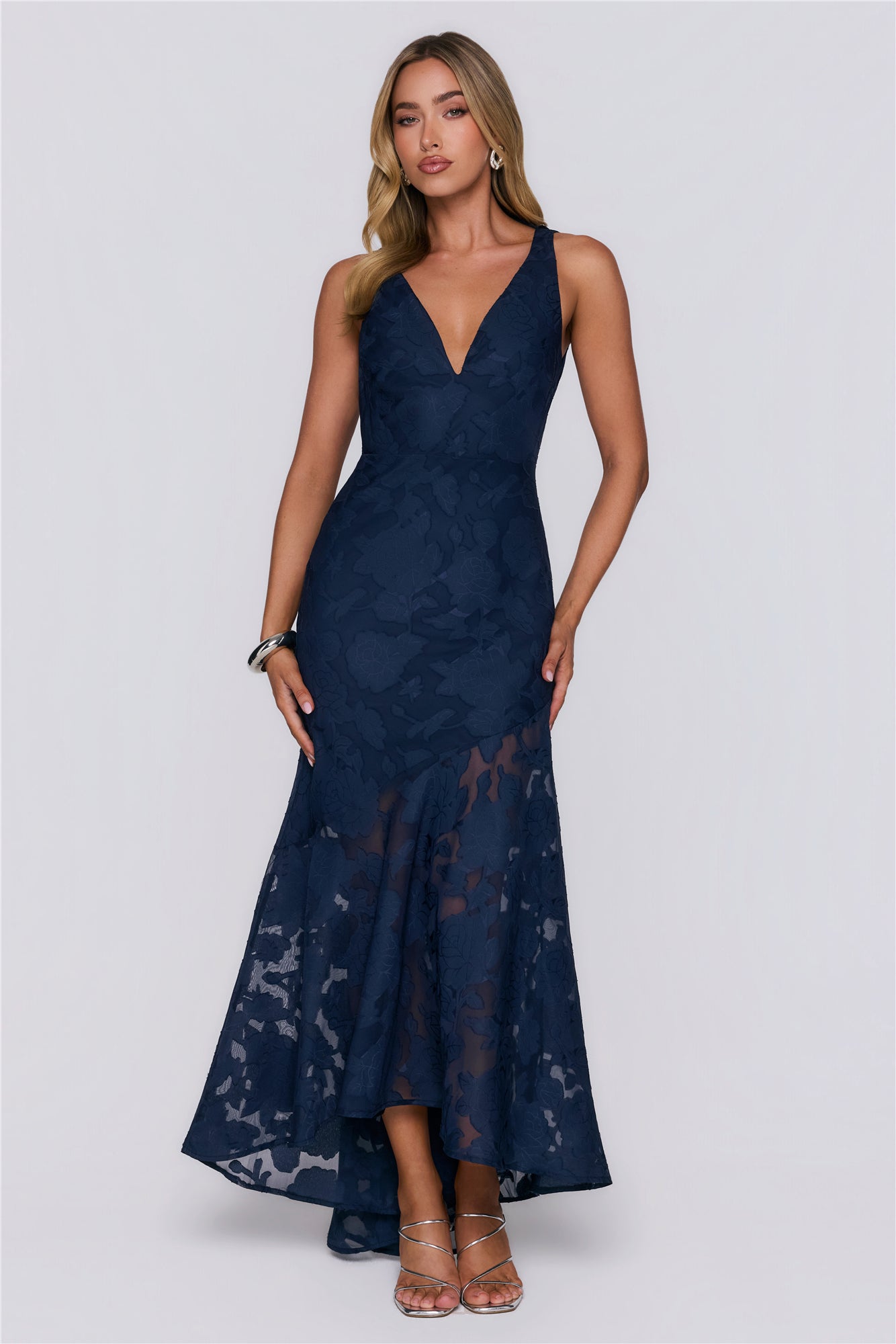 An Invitation Only Maxi Dress Navy