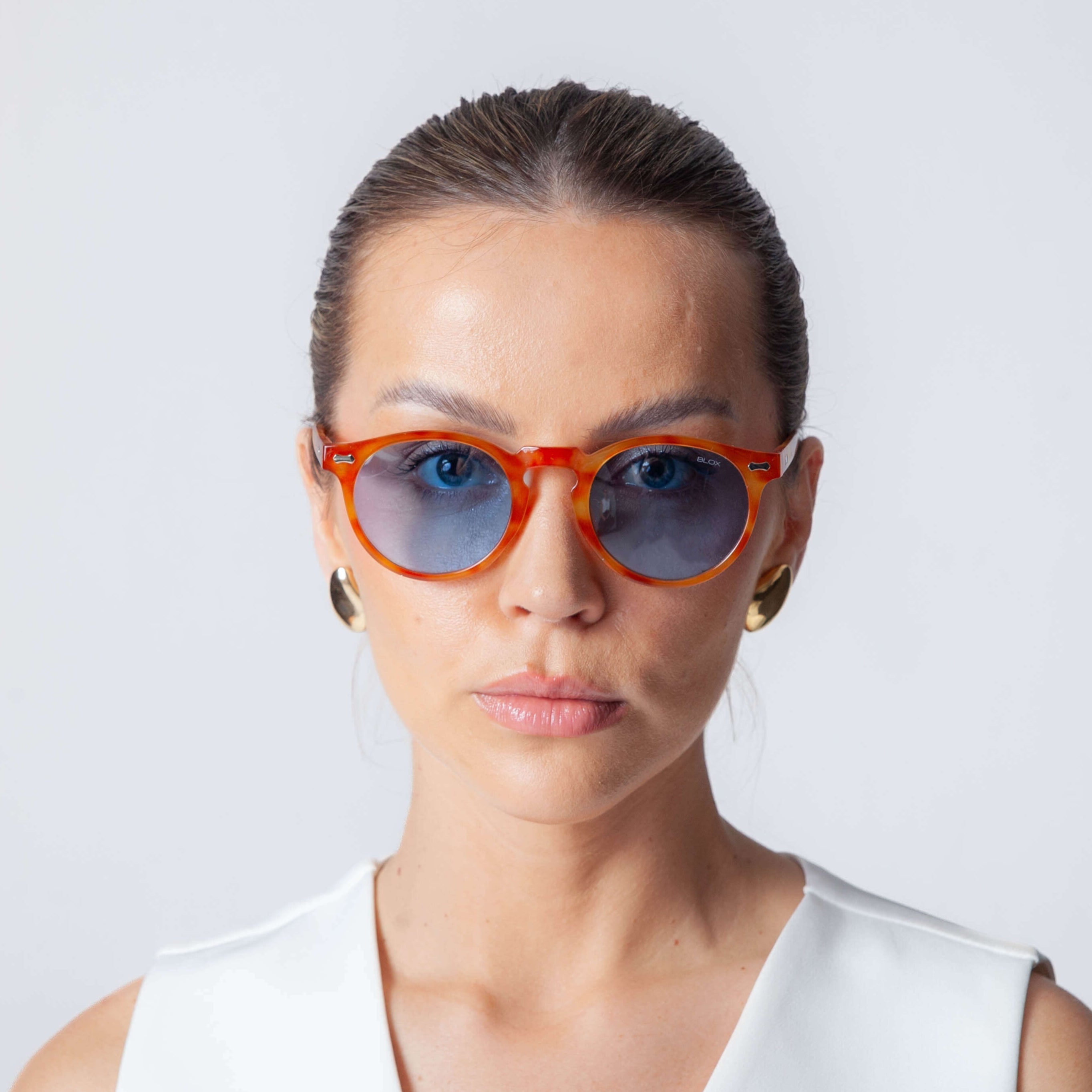 Maresias Sunglasses - Leopard | Blue