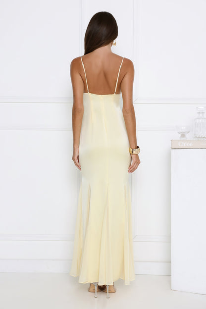 Flirty Petal Pop Maxi Dress Butter