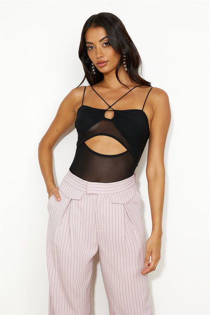 On Show Bodysuit Black