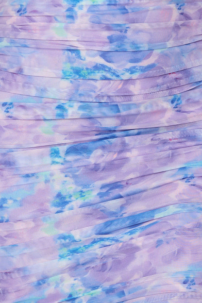 Missy Mesh Maxi Dress Lilac