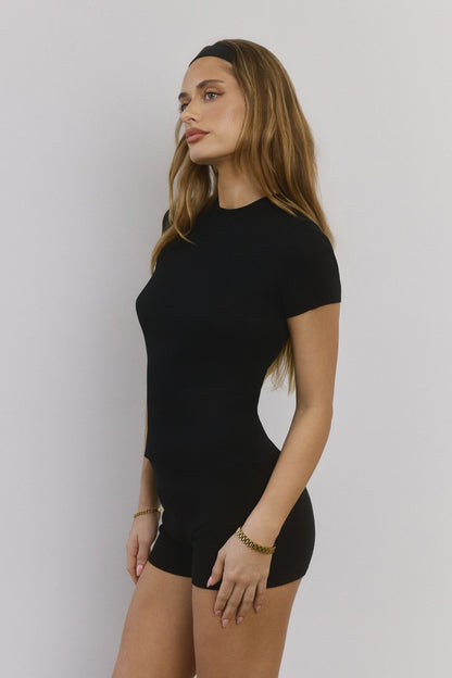 Rewrite The Rules Knit T-Shirt Black