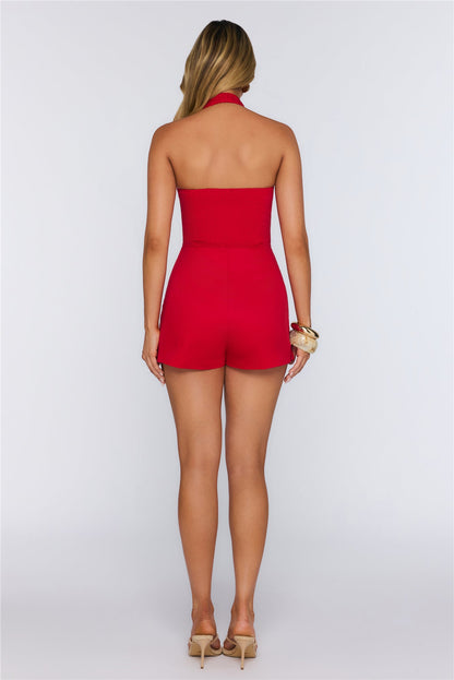 Playfully Yours Skort Red