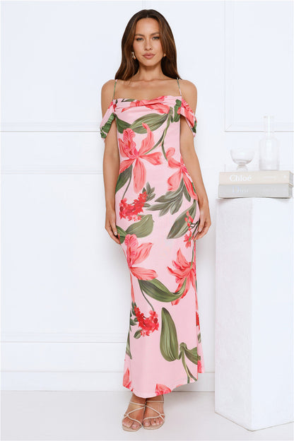 Starlet Society Maxi Dress Pink
