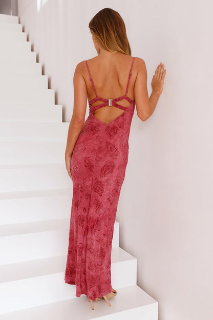 Found Myself Maxi Dress Pink
