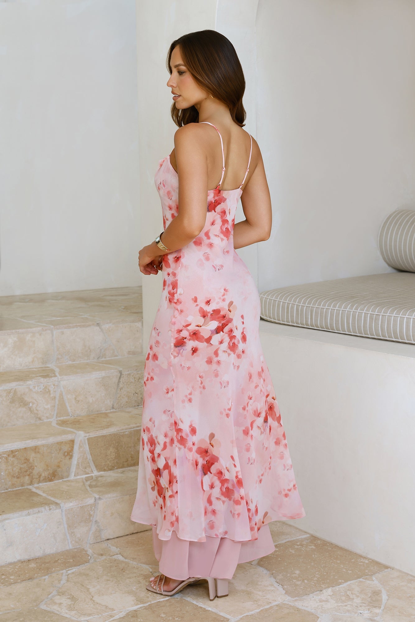 Written In Roses Maxi Dress Pink