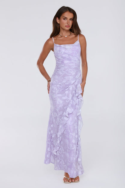 Guest Look Maxi Dress Purple