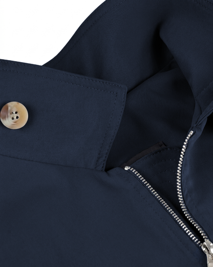 St. Moritz Harrington Jacket - Navy Blue