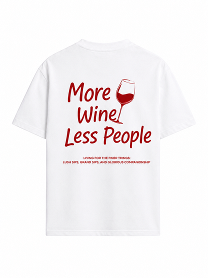 MORE WINE SAINT TROPEZ T-SHIRT