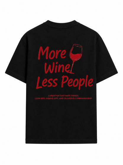 MORE WINE SAINT TROPEZ T-SHIRT
